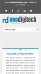 Mobile Screenshot of neodigitech.com